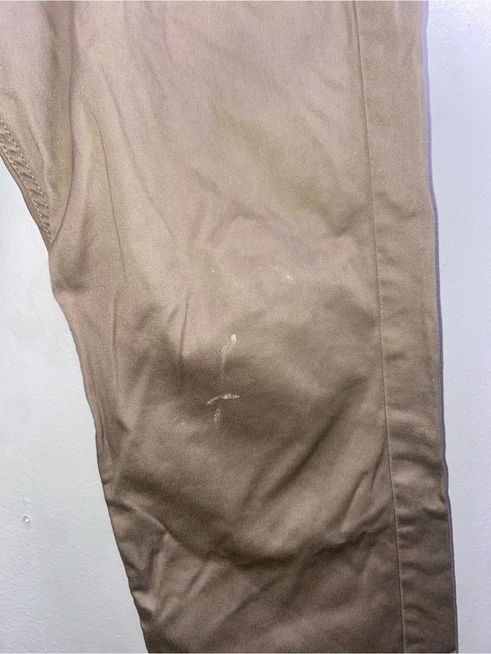 Levi Strauss Vintage Grunge Durable Classic Straight-Leg Chino‎ Pants in Khaki